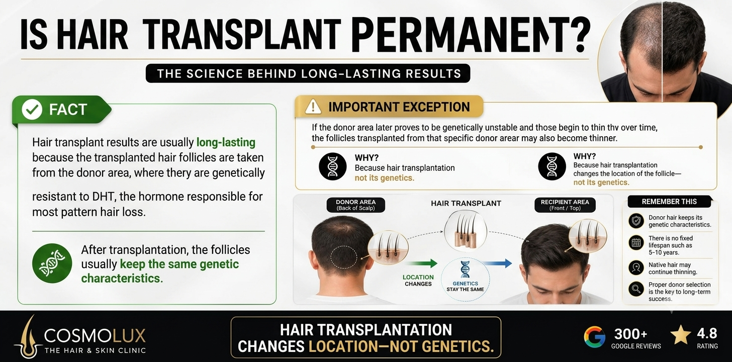 Is Hair Transplant Permanent?