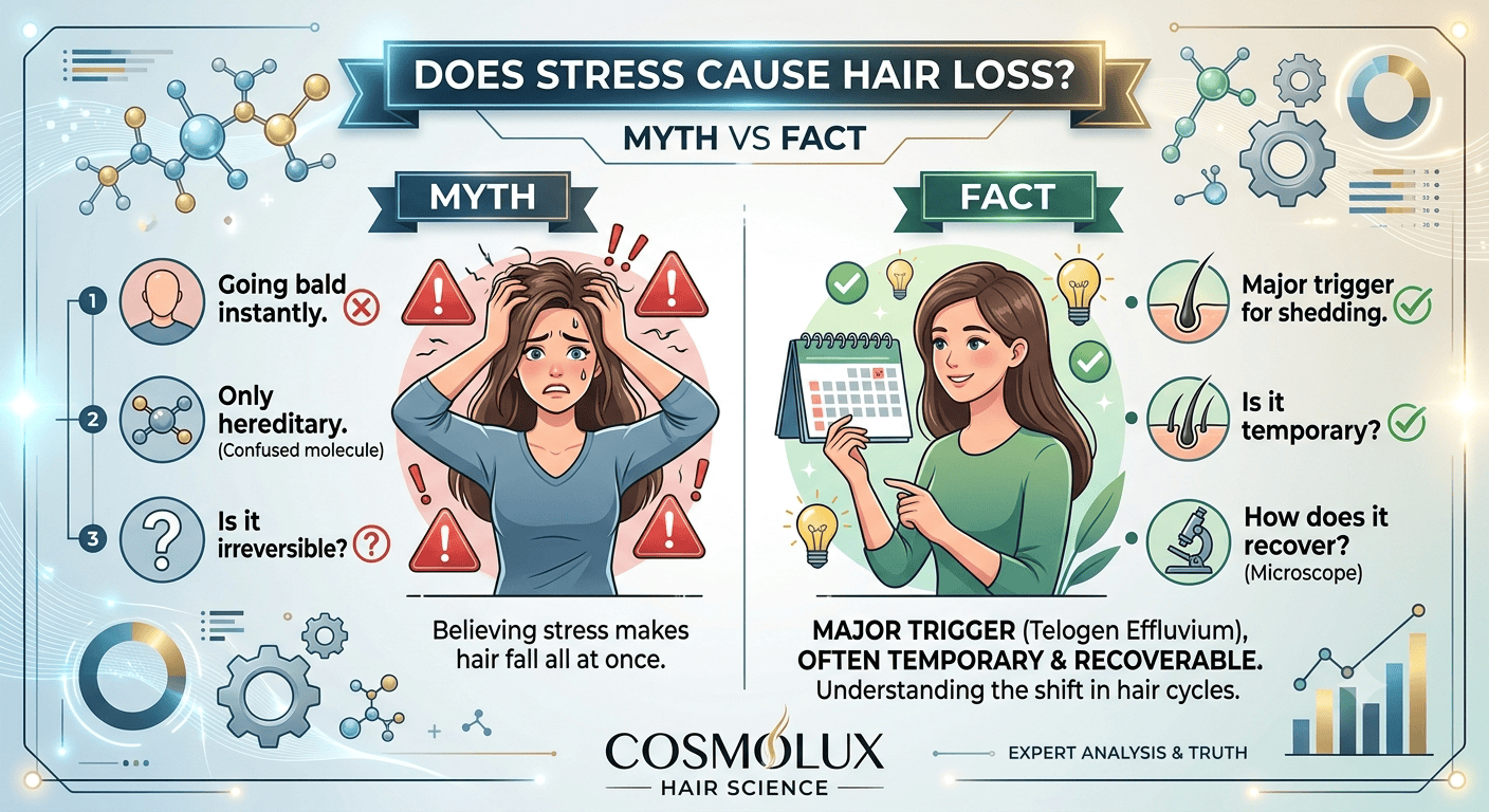 Does Stress Cause Hair Loss?